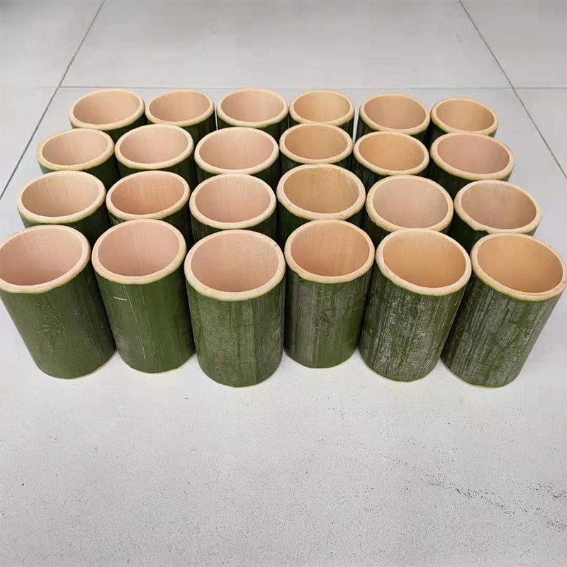 竹筒毛竹两头空心艾灸竹节工艺品装饰筷子竹器竹编