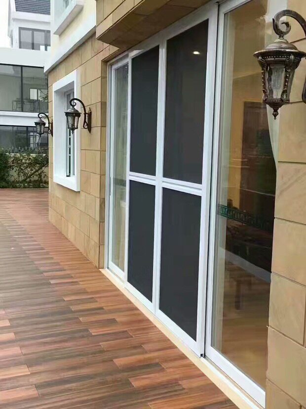 落地推拉纱门纱窗凤铝金刚网防蚊防老鼠窗纱纱窗
