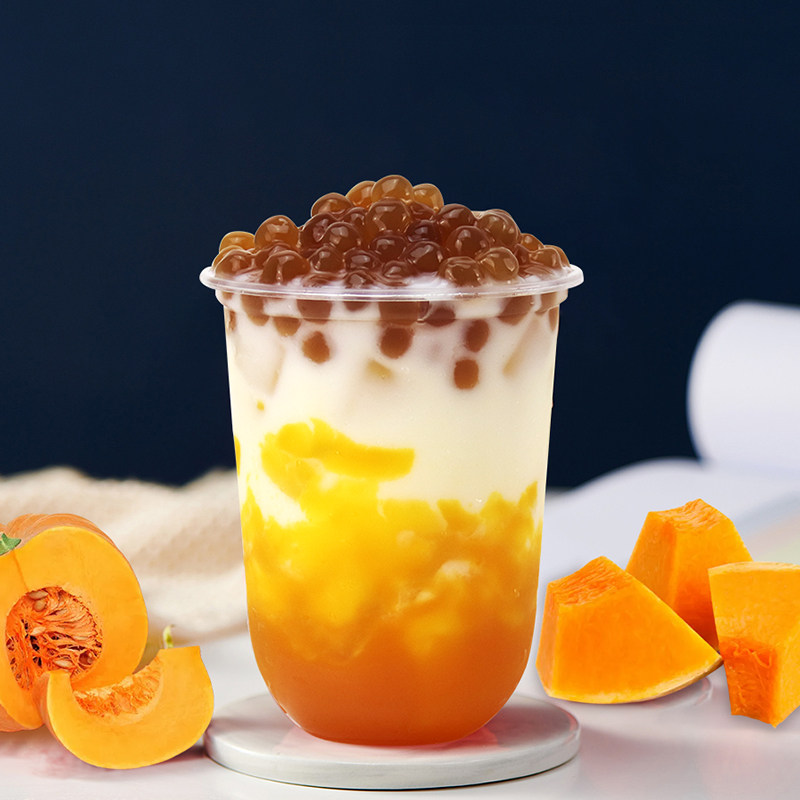 南瓜盾皇罐头浓缩果泥果酱奶茶茶店水吧商用果酱