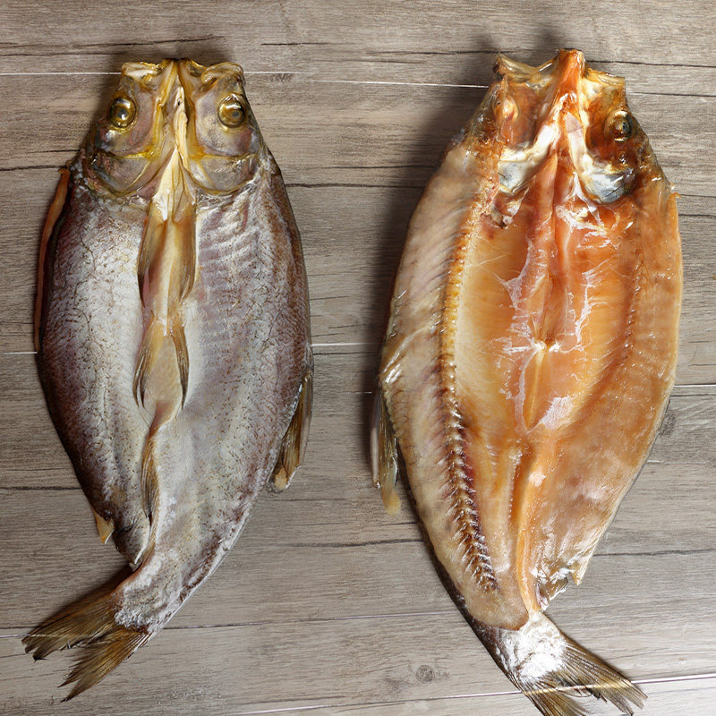 湖北特产农家自制自然自然风风干大刁子鱼白鱼鱼干
