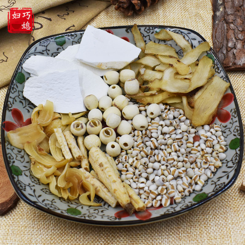 广东清补凉排骨汤沙参玉竹莲子汤广式广州炖汤食材汤料包煲汤材料