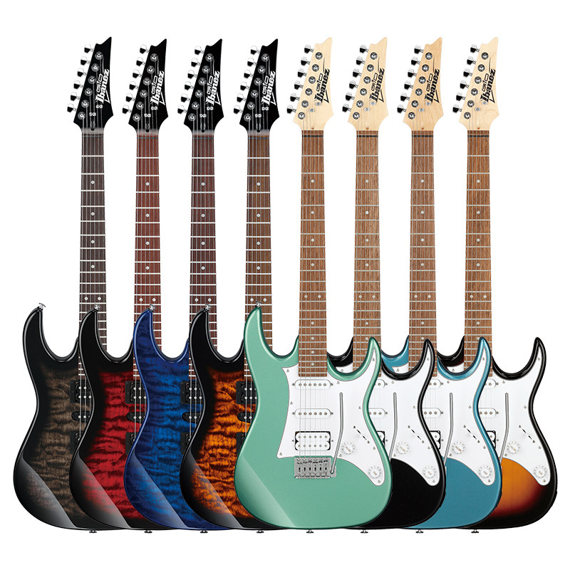ibanez官方旗舰店依班娜grx40电吉他grx70qa专业入门级初学者套装-mc
