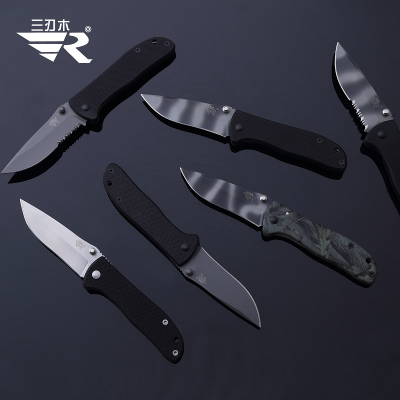 中国官方正品三刃木7007随身求生便携防身多功能其他户外刀具