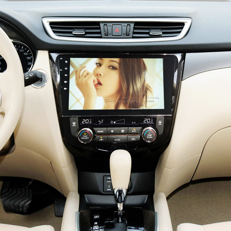 4g日产14/15/16/17/18款新奇骏导航新逍客导航安卓中控大屏一体机