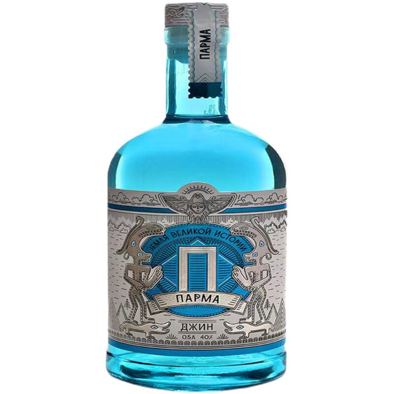 原装进口俄罗斯正品保真黑红蓝精灵40度伏特加白酒微醺伏特加