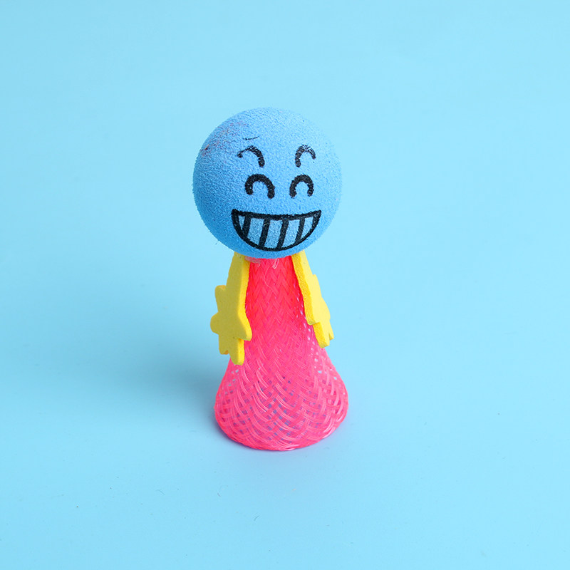 玩具小人弹跳一跳解压跳跳人跳跳娃娃弹力精灵创意