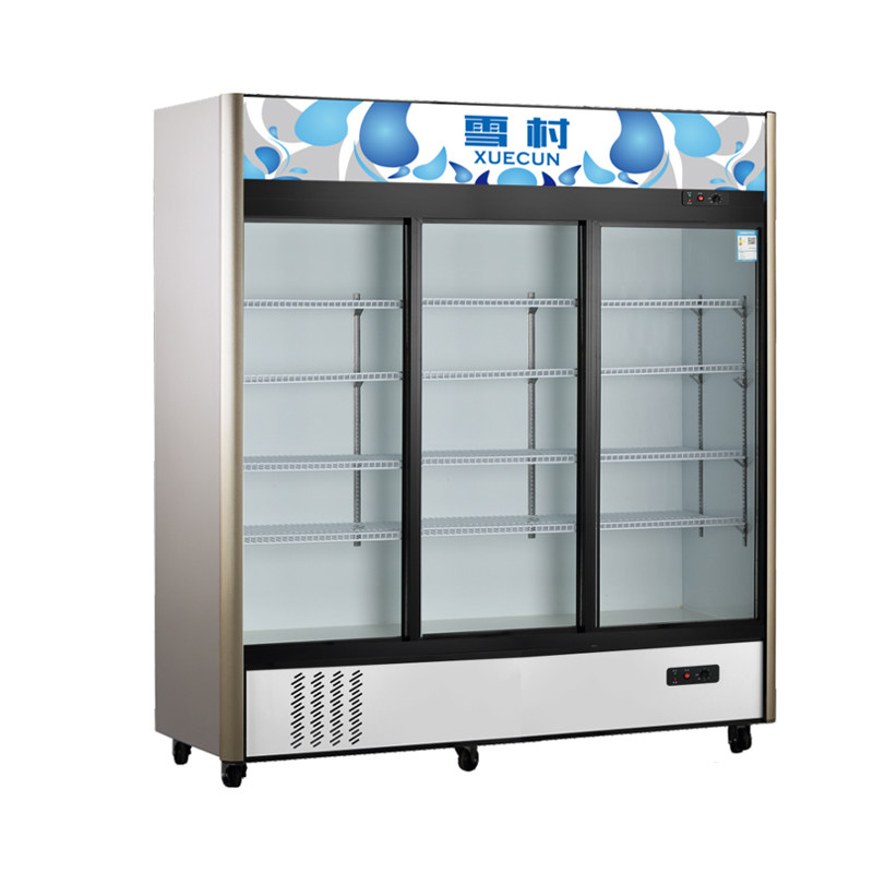 雪村dc1500移门门下机组超市啤酒饮料陈列柜冷藏展示柜