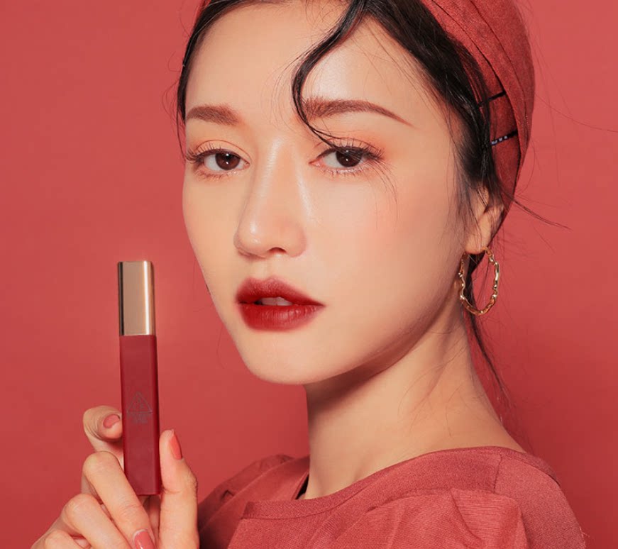 唇釉韩国新品3ce云朵哑光雾面丝绒唇彩needful唇彩