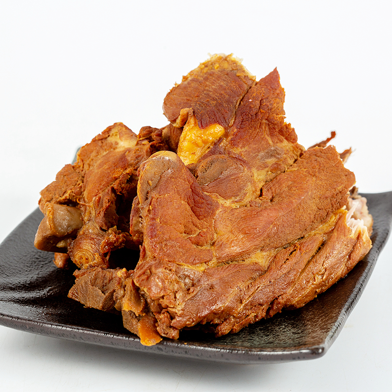猪骨架哈尔滨一手店熏酱猪脊骨东北酱骨香熏卤味熟食下酒菜美食