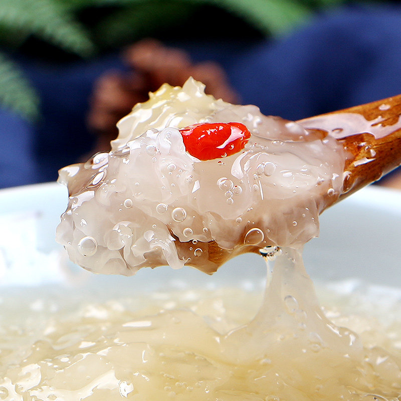 养辰古田特级丑耳干货天然野生银耳白木耳雪耳糯耳200g桃胶伴侣-图3