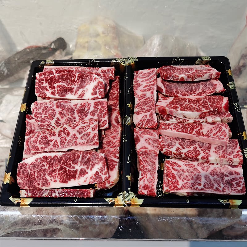 烤肉在家m9牛胸肉块雪花高端新鲜牛肉日式牛排