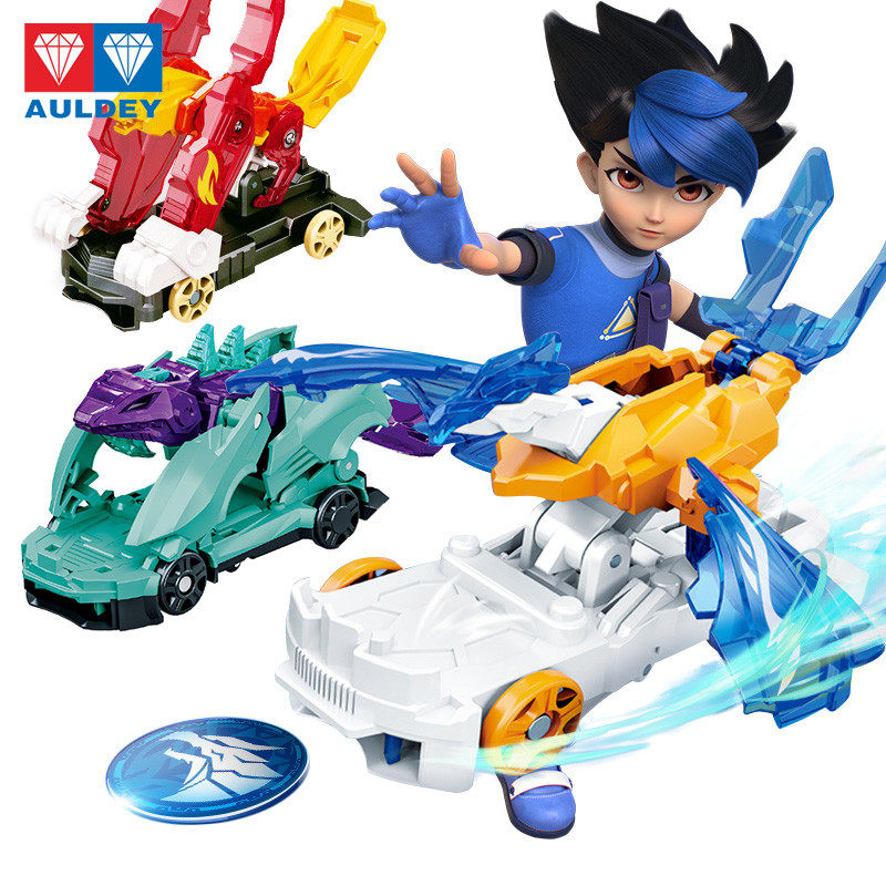 新款爆裂飞车4代玩具兽神出击烈破长鹰烈狱儿童机器人