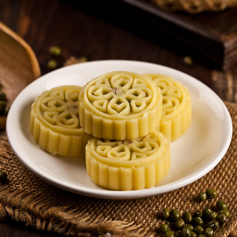 【有成斋】红豆馅绿豆糕18枚