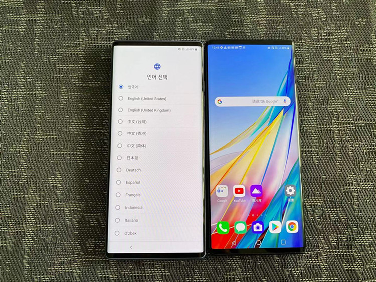 lgwing旋转手机g7thinq双屏lg新款5g手机