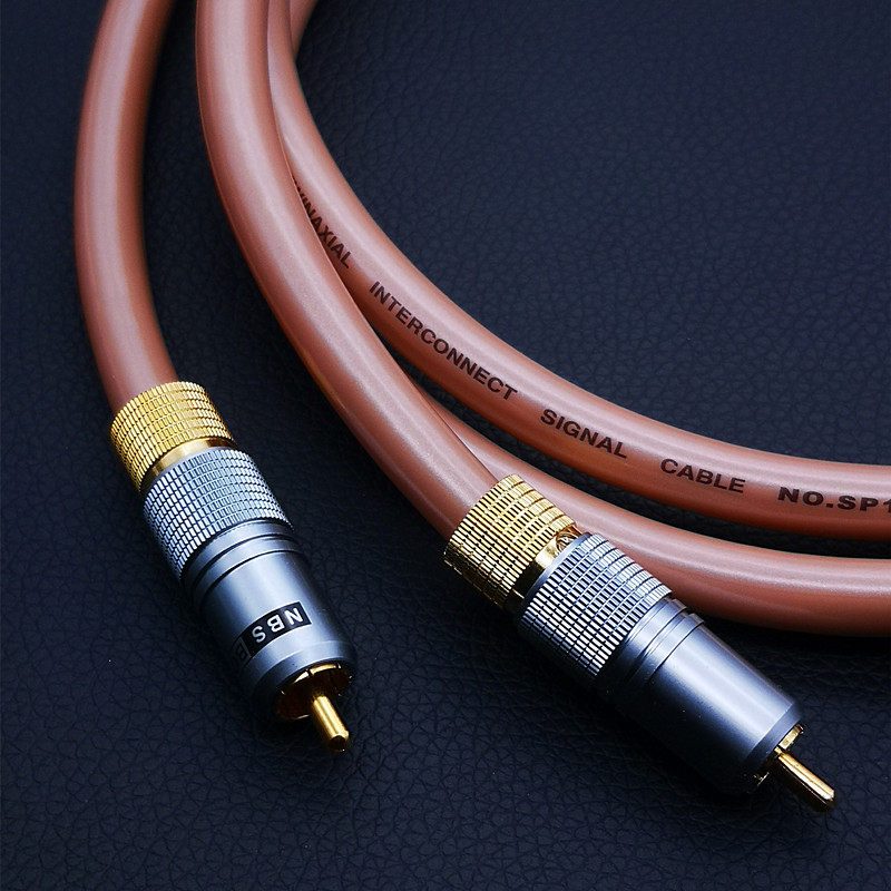 英国shark鲨鱼镀银发烧级音响音频信号线hifirca线材