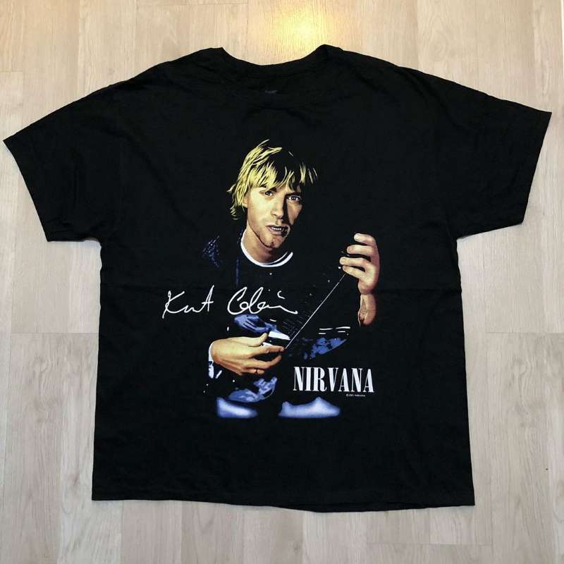 涅槃乐队nirvana印花短袖ins超火潮牌2020夏季t恤