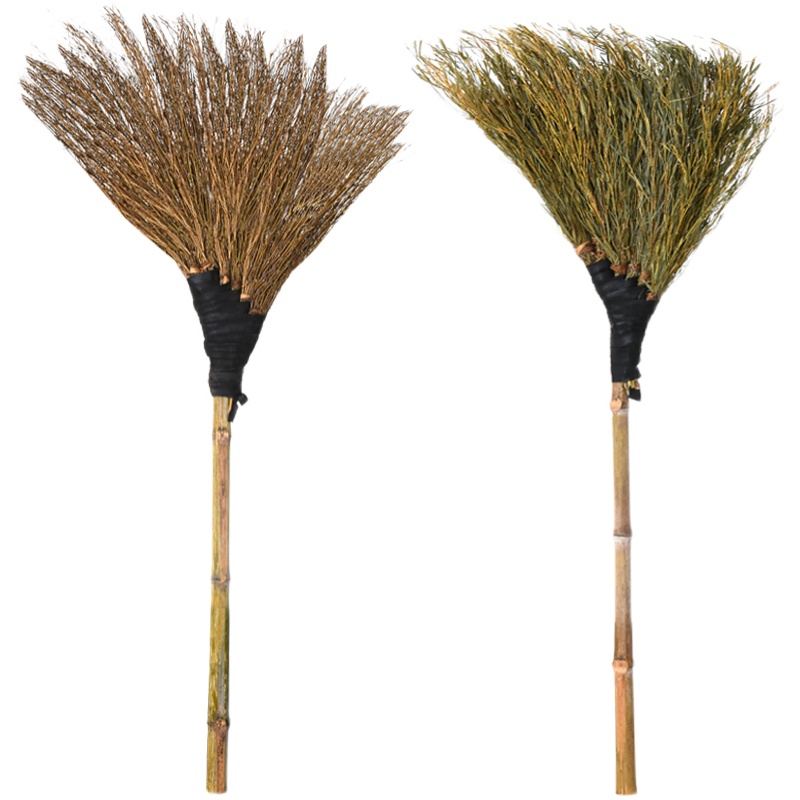 扫把扫帚户外园林竹子家用老式笤帚加长马路扫把