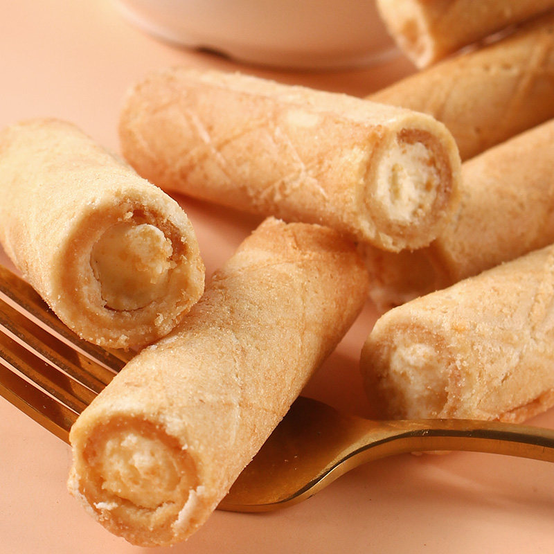 徐福记卷心500g芒果奶油酥脆注心蛋卷夹心饼干蛋卷饼干