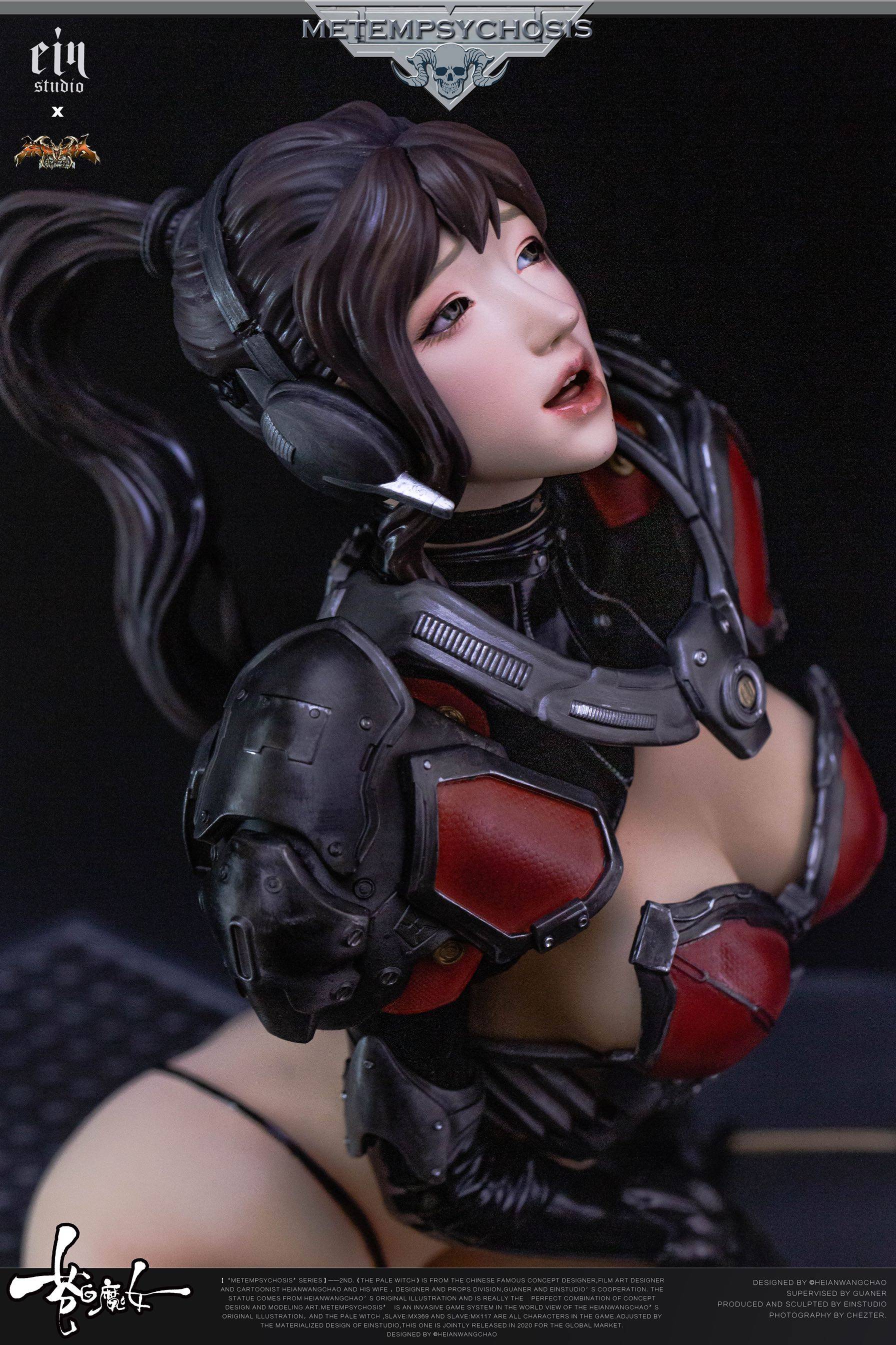 ein黑暗王朝罐儿联名苍白魔女限量手办雕像手办