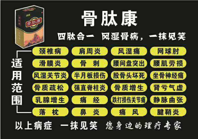 新品专柜骨病颈椎腰腿痛今东东昊骨肽康小分子保健品包装