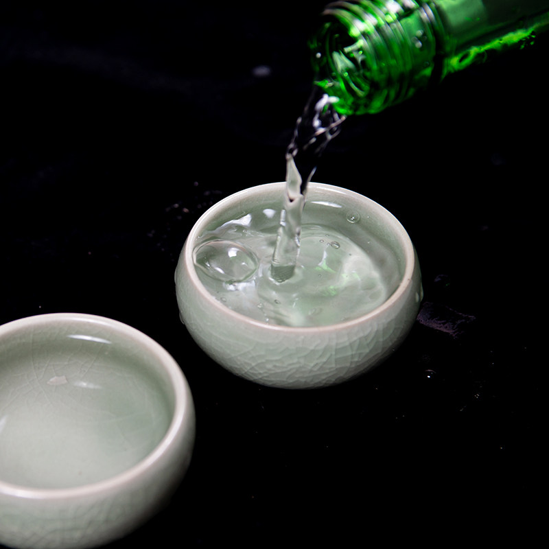 韩国进口舞鹤好天好饮石榴味水果味烧酒360ml清酒