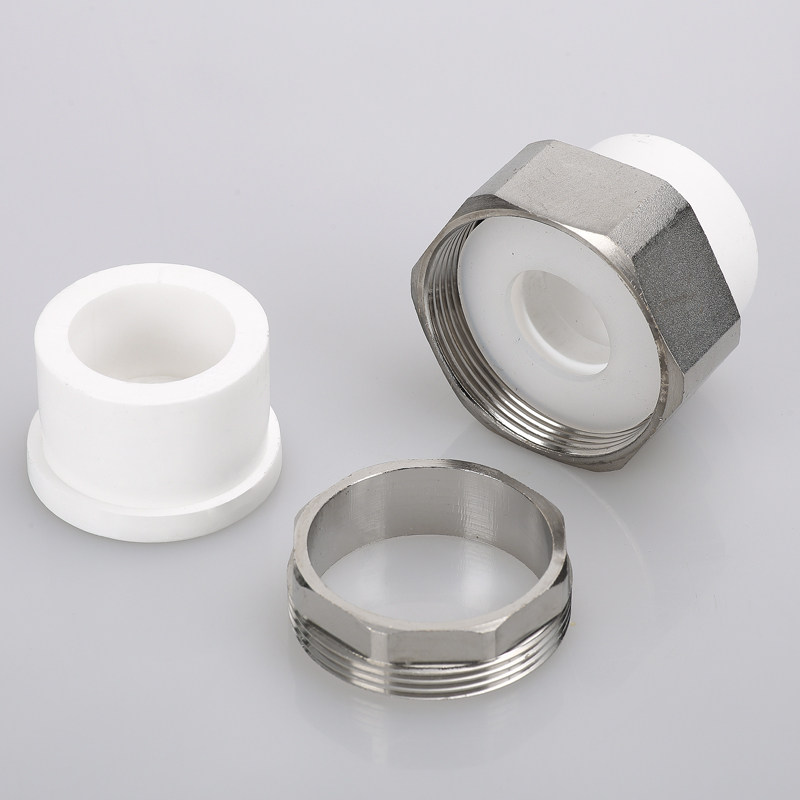 加厚铜/铁4分6分20ppr双头活接水管管件配件内丝外牙合接活接接头