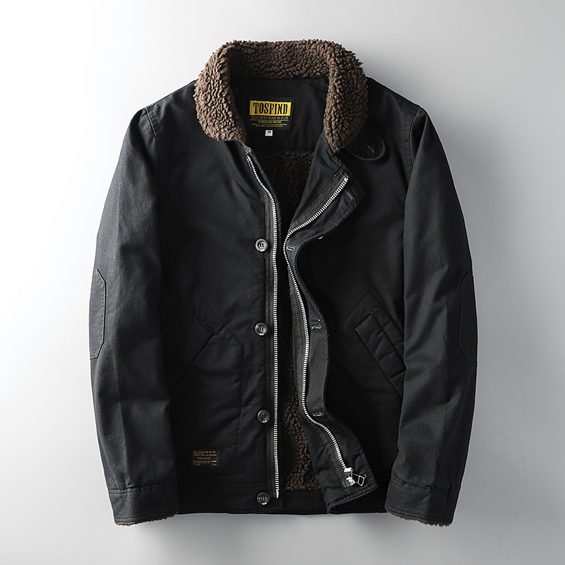 外贸尾单男剪标美式n1甲板棉服棉袄出口男装男士冬季棉衣工装外套