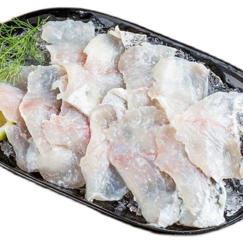 免浆白灼黑鱼片250g40包生鱼片半成品无刺水煮酸菜鱼火锅食材包装