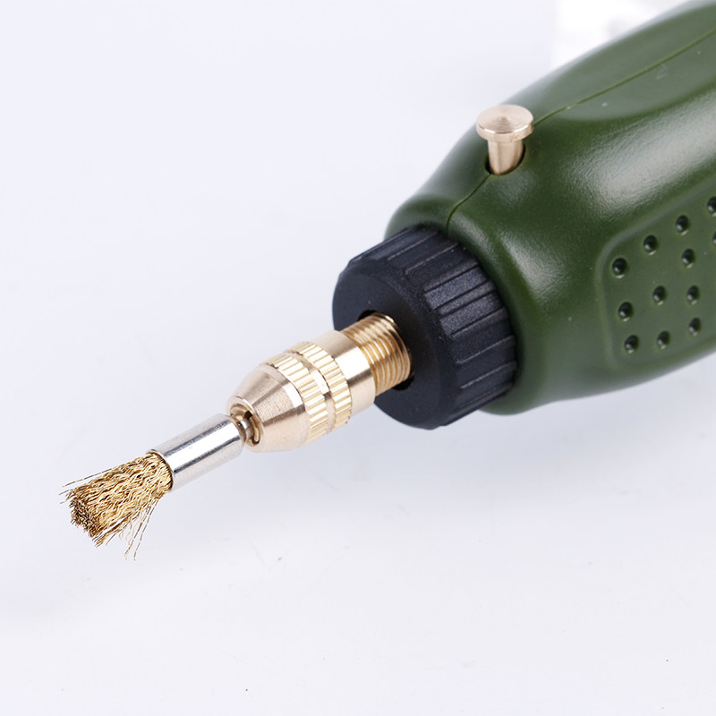 台湾杰工插电式12v迷你电磨机微型小电磨雕刻笔抛光机打磨机手钻