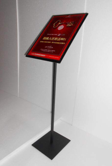 不锈钢立牌指示牌立式导向牌a4广告牌a3水牌展示架标识牌展示牌