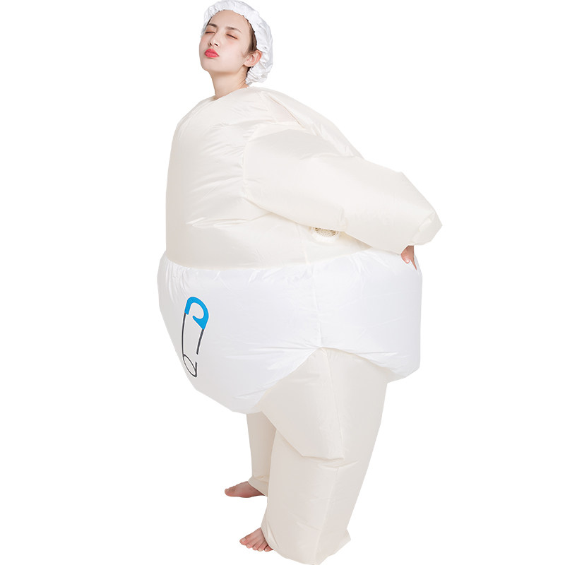 聚会派对搞怪卡通人偶玩偶服装成人搞笑胖子道具婴儿巨婴充气衣服