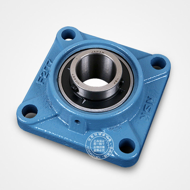 进口nsk外球面轴承方形带座ucf204 f205 f206 f207 f208 f209f210