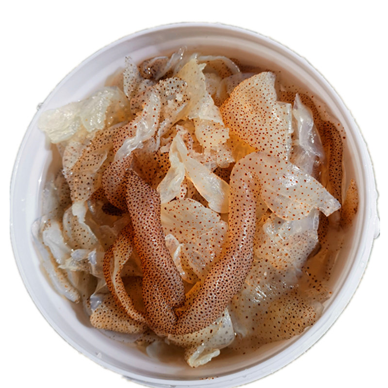 野生脆脆海蜇花皮非即食脆爽无家庭酒店凉拌海蜇