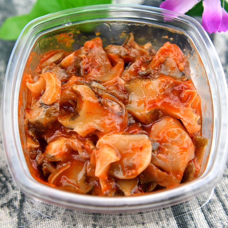 怡鲜来 朝鲜风海螺片100g 日式刺身 寿司料理 解冻即食 下酒小菜