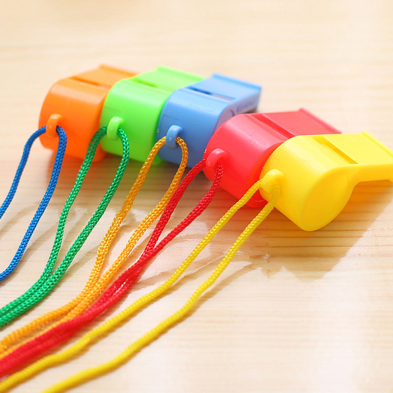 口哨塑料玩具儿童礼物加油吹口哨子裁判球迷哨子