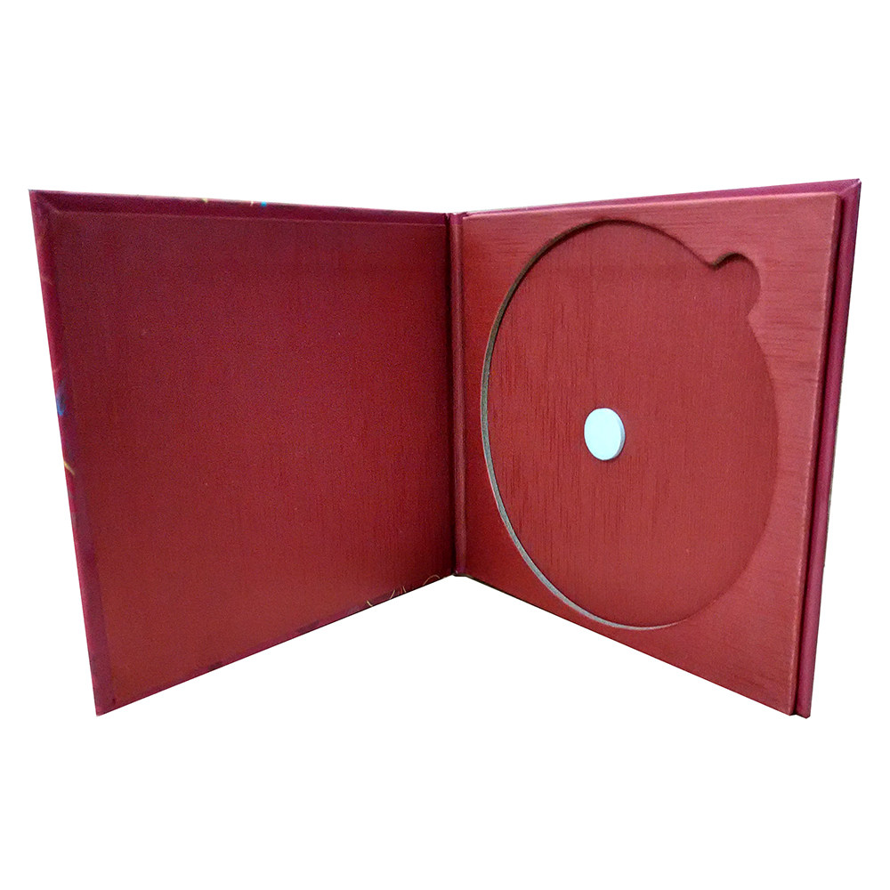 高档婚纱影楼婚庆结婚礼纪念光盘盒单碟dvd单片光盘袋