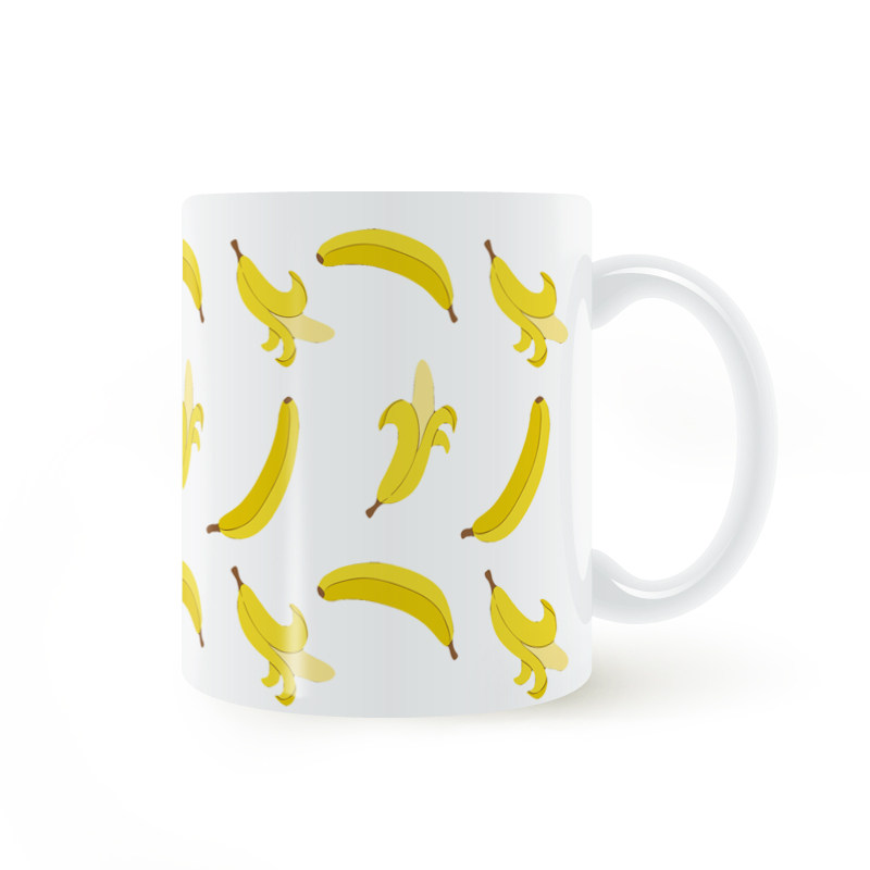 iloveyoumorethanbananamug我喜欢你多香蕉马克杯子马克杯