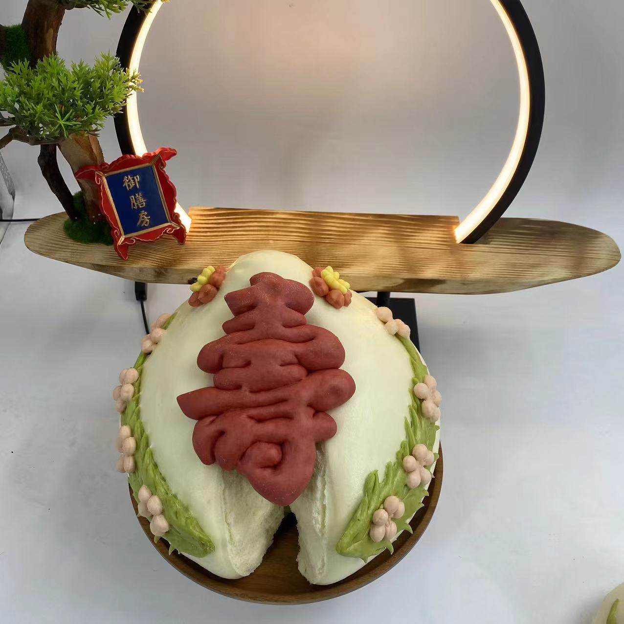 胶东饽饽山东特产大寿寿桃馒头老人生日祝寿包点