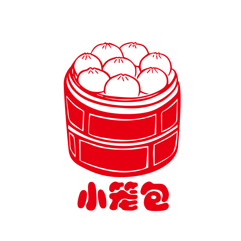 贴纸小吃贴画小笼包早餐玻璃门装饰装饰布布置自粘软装墙贴