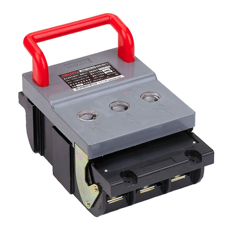 德力西熔断断路器隔离开关hr6250250a隔离刀闸开关空气开关