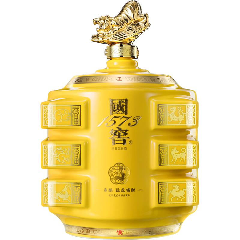 【2022封藏大典】国窖1573 春酿 猛虎啸财 55度5l 浓香型白酒