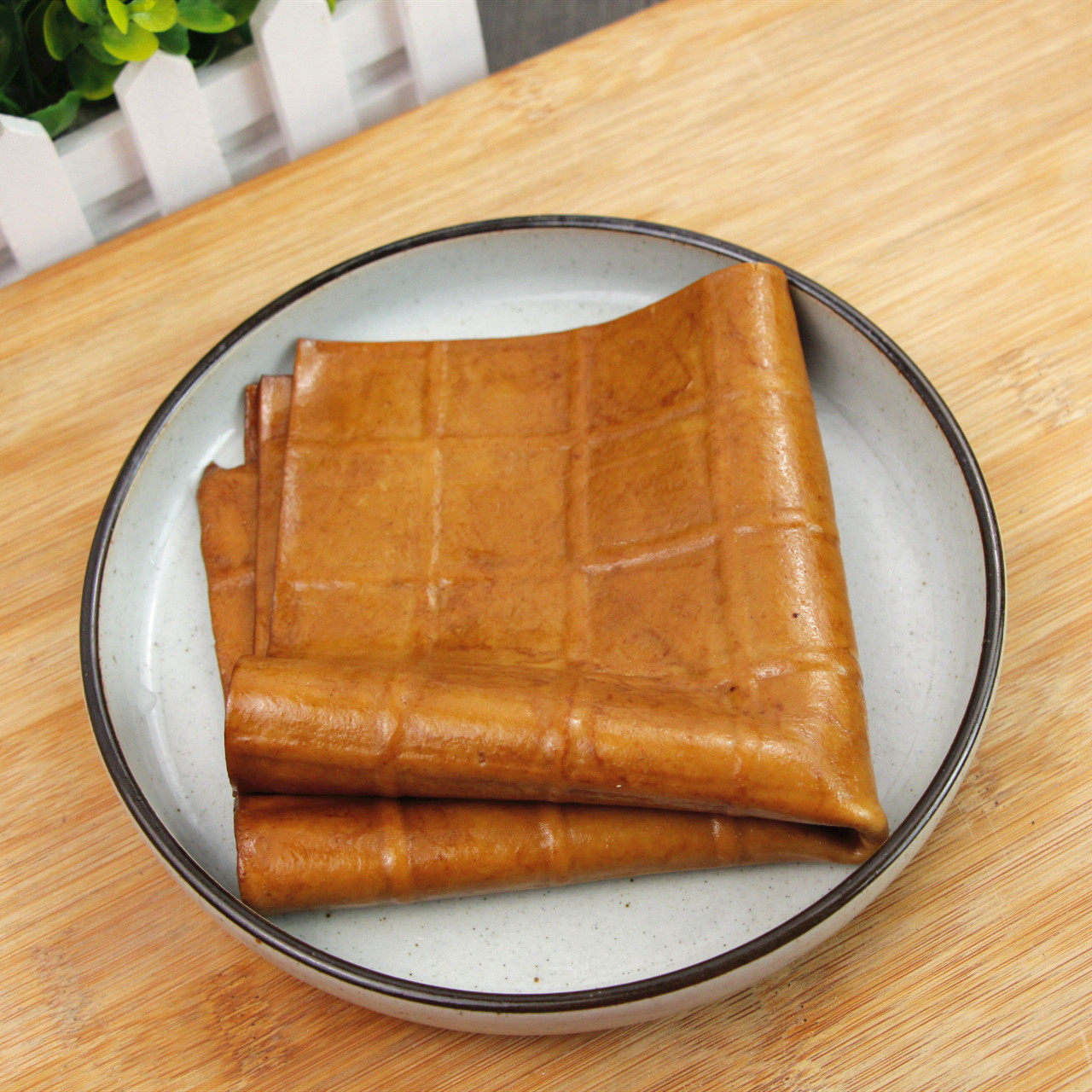 四川豆腐干特产岳池顾县牛皮豆干五香卤味手工蔬菜干