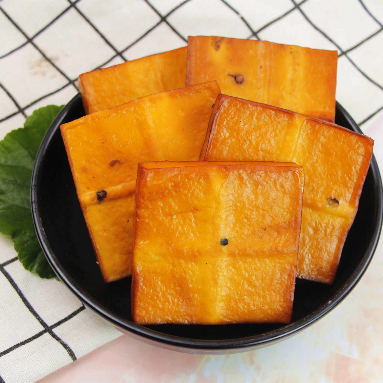 豆干四川烟熏农家花椒五香香味豆腐干广安岳池蔬菜干