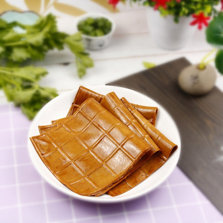 四川手工豆腐干岳池顾县牛皮豆干五香卤味专业豆腐干