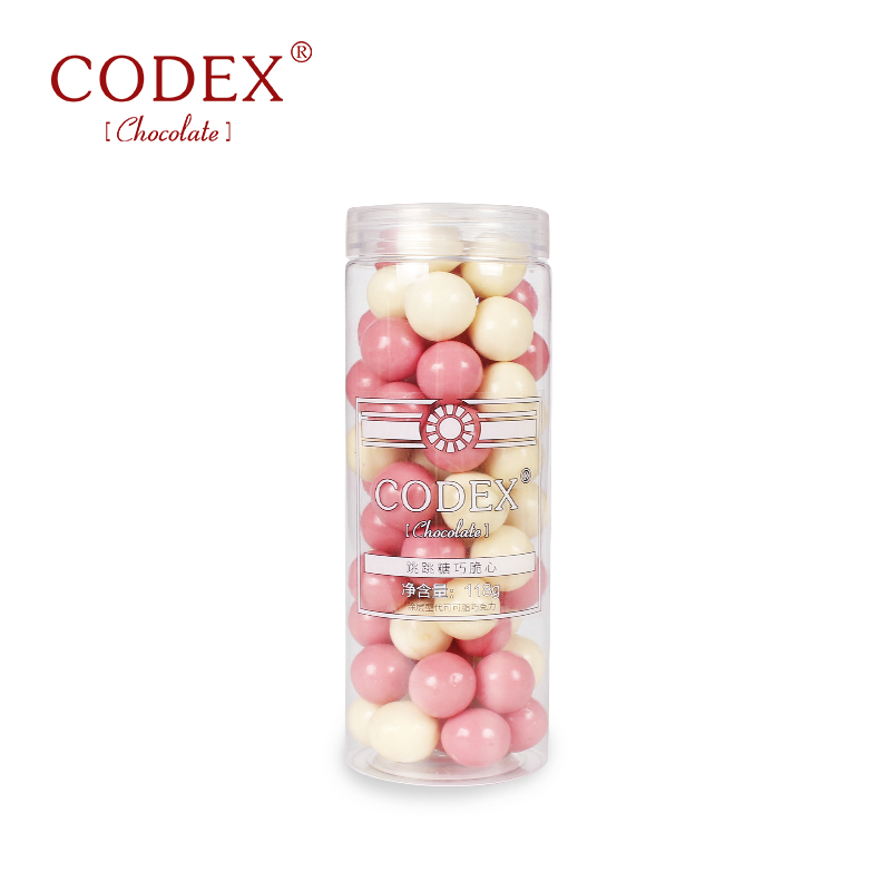 codex跳跳糖麦丽素巧克力118g罐装网红零食脆皮巧克力制品
