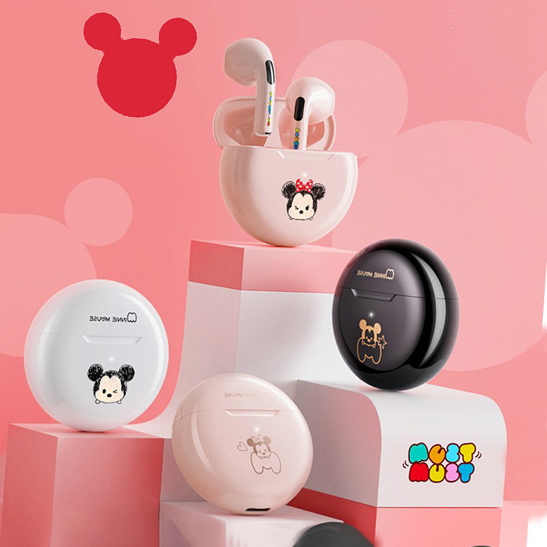 disney迪士尼d10联名名高音质可爱卡通降噪音乐蓝牙耳机