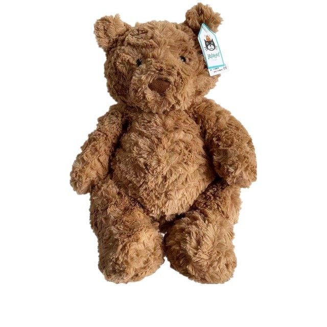 英国jellycat巴塞罗那熊伴睡小玩玩偶可爱治愈公仔睡觉毛绒布艺类玩具