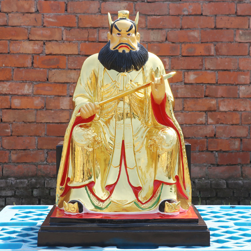 龙虎山真人正一张道陵祖师道教摆件供奉米高家居摆件