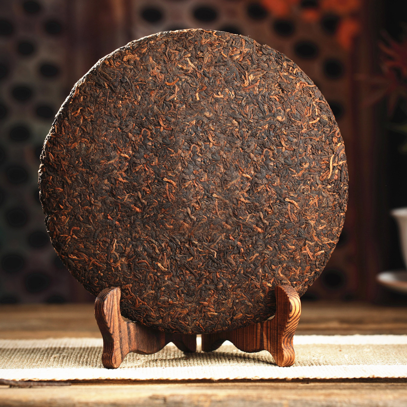 唯醉金芽普洱茶茶饼陈年宫廷普洱熟茶云南七子普洱