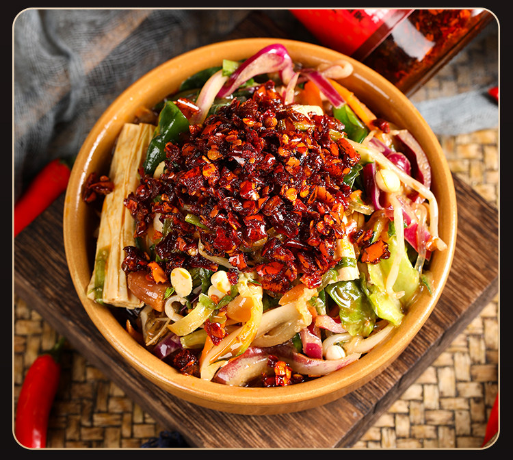 婆婆香酥肉丝辣椒酱258g香辣辣酱拌面酱拌饭酱辣椒酱